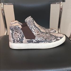Snakeskin Booties Size 9